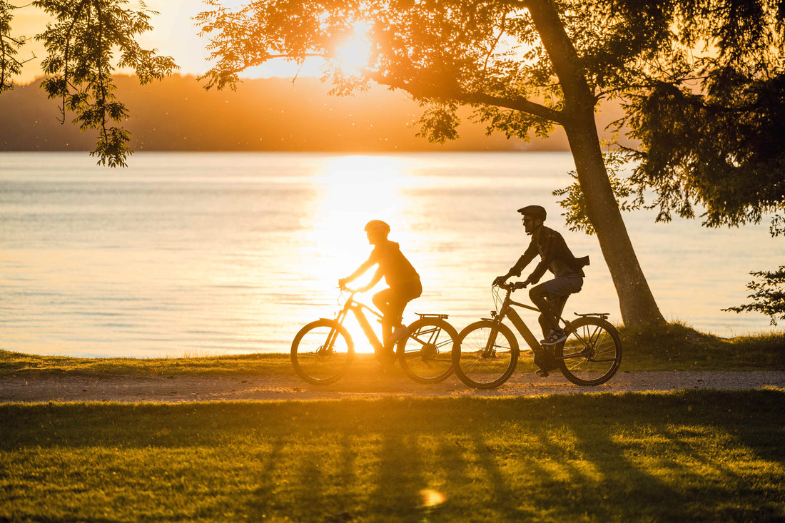 E-Biken im Sommer? Sicher unterwegs auch bei Hitze