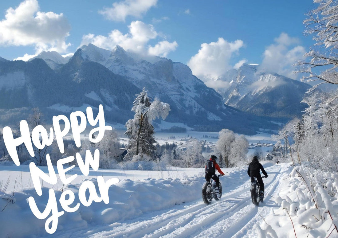 Mit dem E-Bike fit und umweltfreundlich ins neue Jahr starten