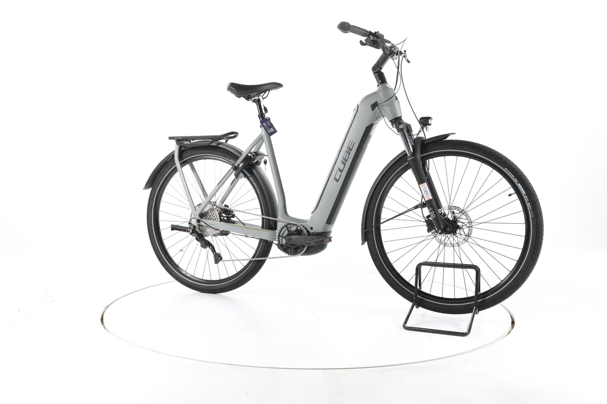 Cube Kathmandu Hybrid ONE 750 / Easy Entry 58 cm / L / swampgrey´n´black Trekking E-Bike Tiefeinsteiger - Image 2