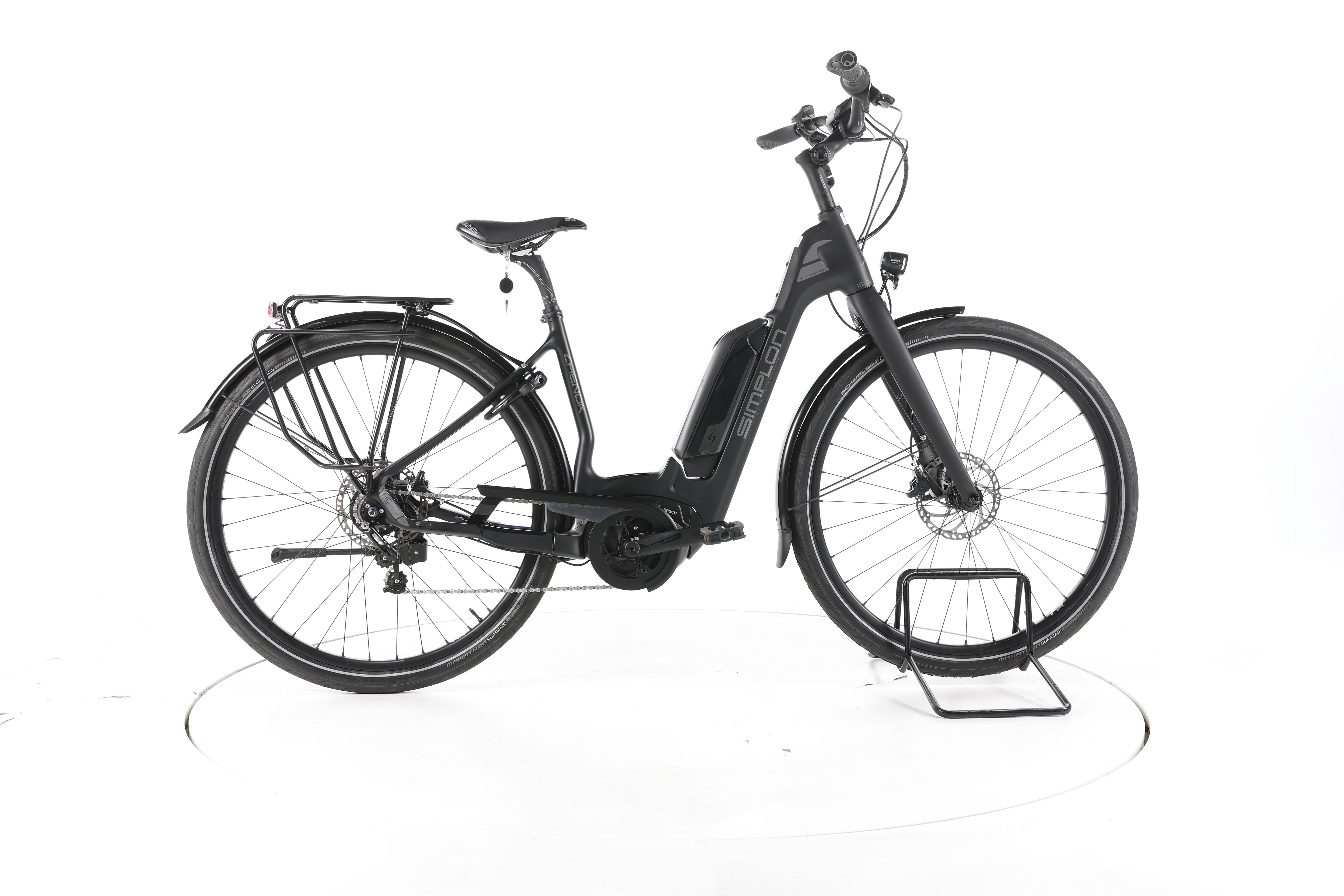 Simplon Chenoa City E-Bike Tiefeinsteiger Carbon - Image 1