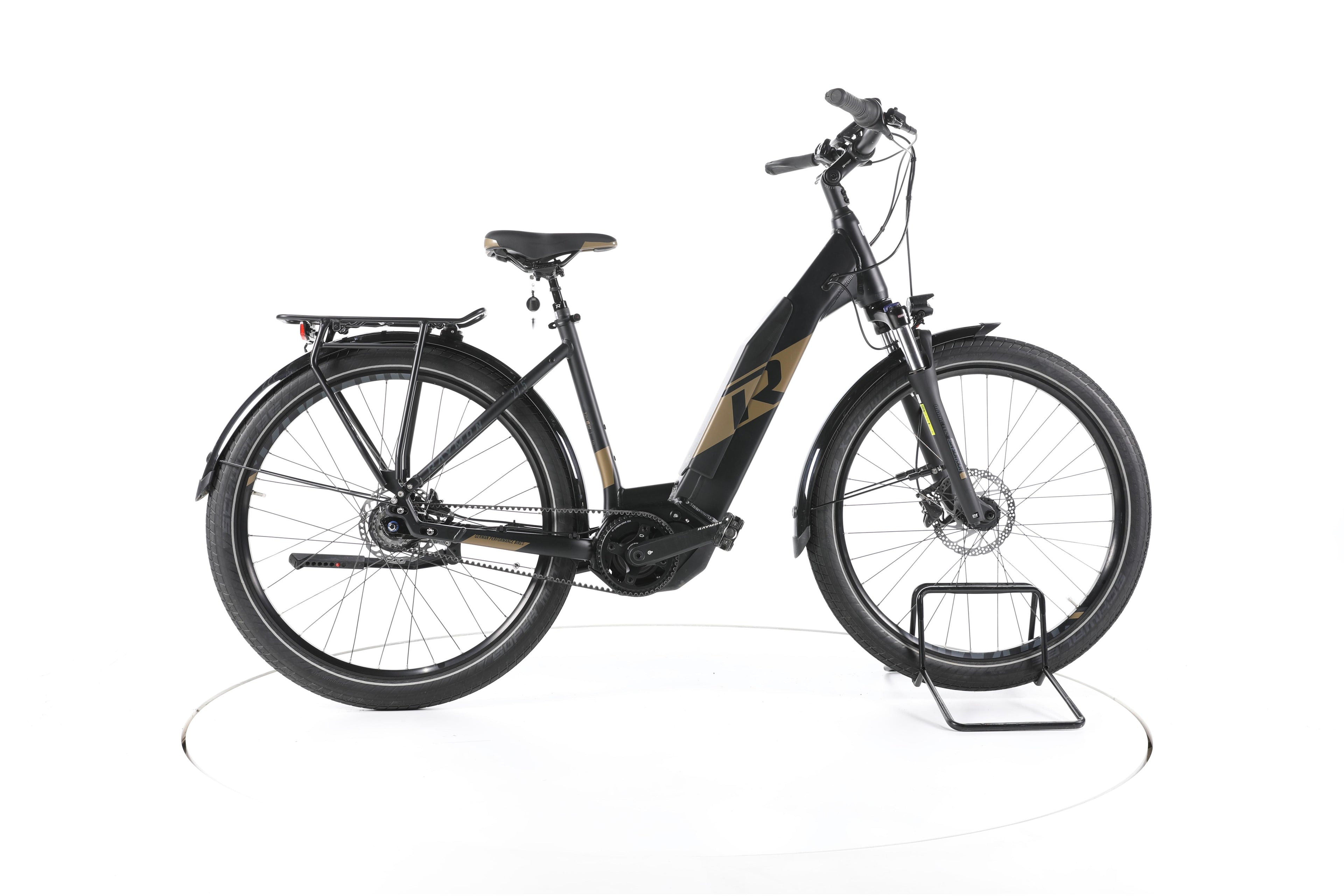 R Raymon UrbanRay E 8.0 City E-Bike Tiefeinsteiger - Image 1