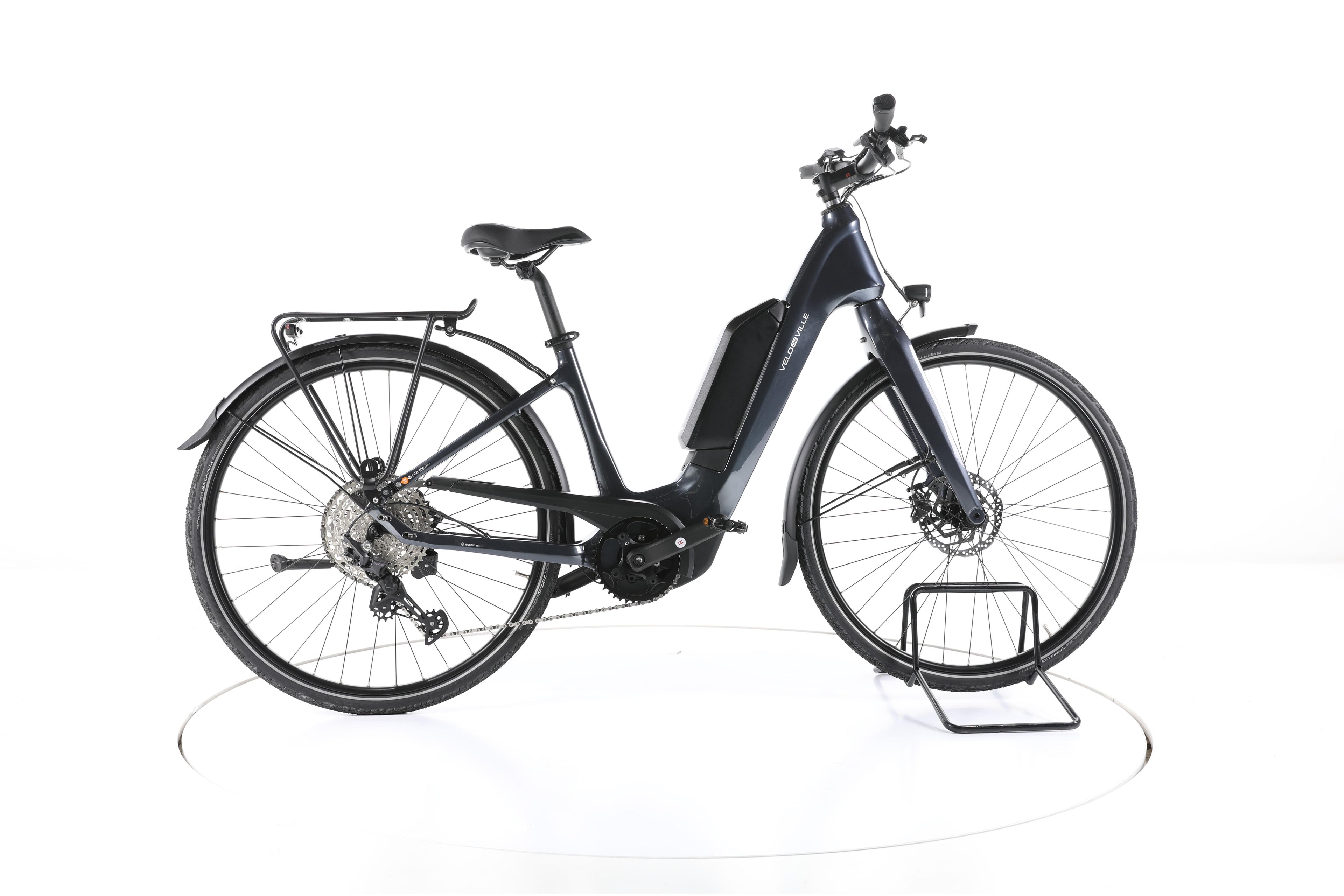 Velo de Ville CEB 900 Carbon Smart Trekking E-Bike Tiefeinsteiger Carbon 2024 - Image 1
