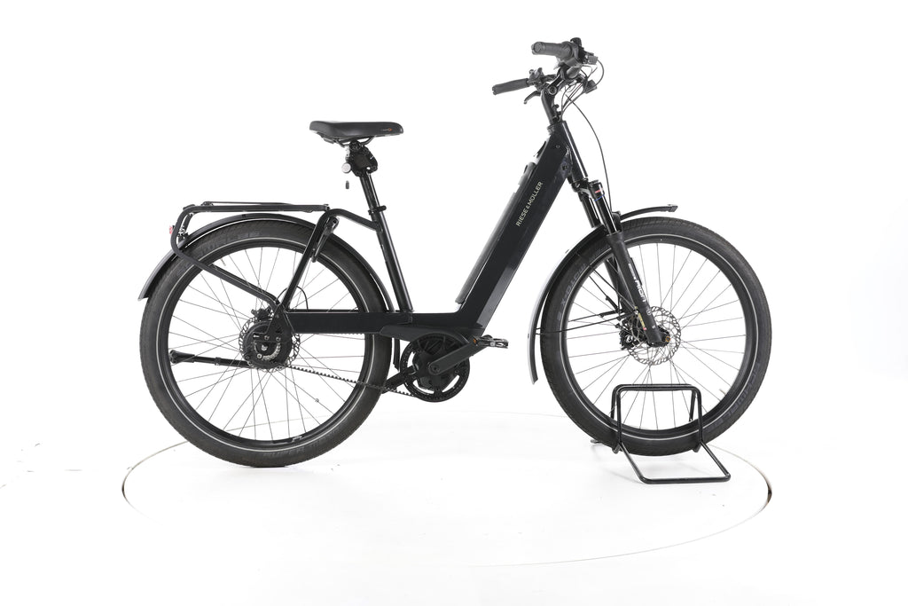 Riese & Müller Nevo GT vario, Grau/lunar grey metallic, 47 City E-Bike Tiefeinsteiger - Image 1
