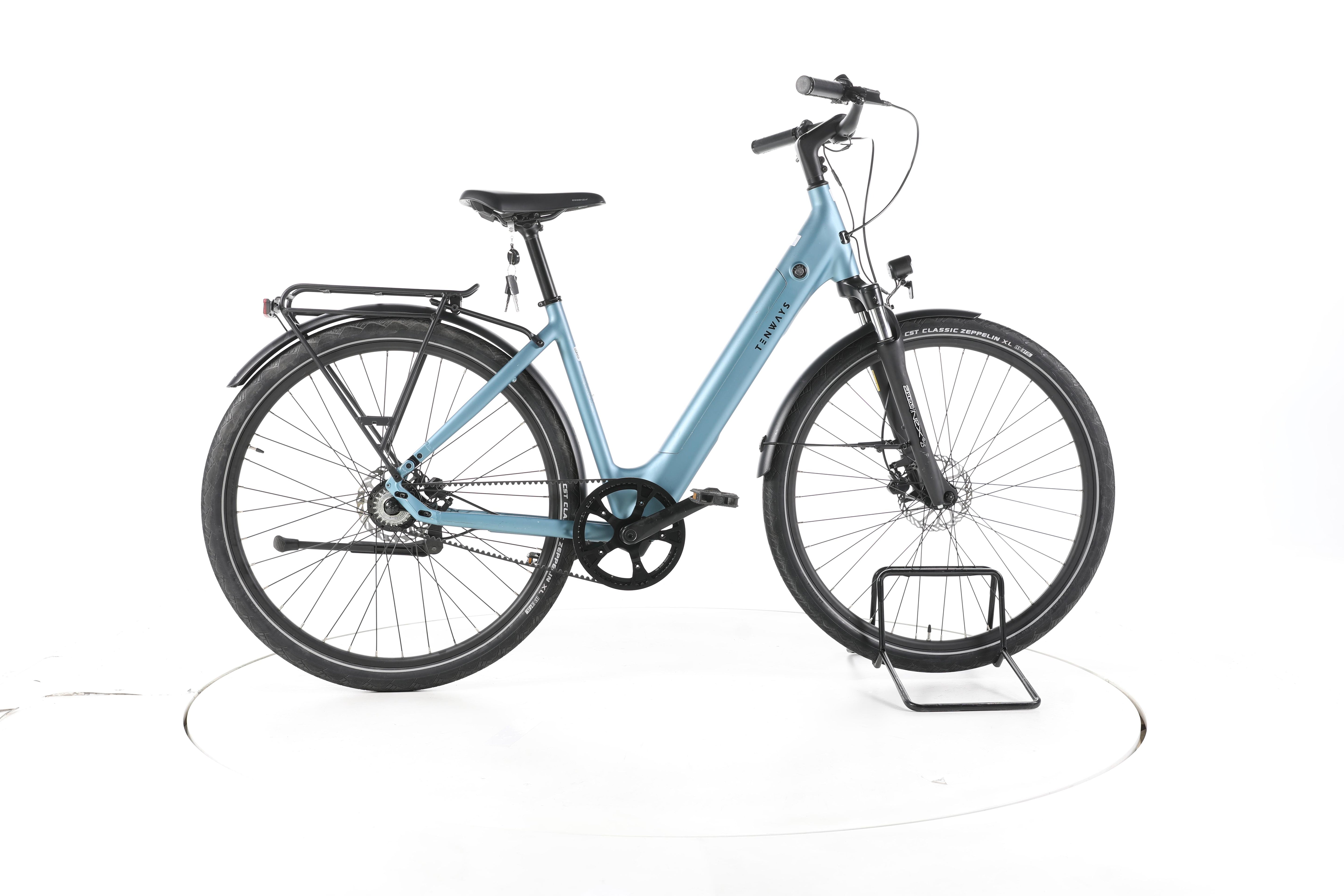 TENWAYS CGO600S City E-Bike Tiefeinsteiger - Image 1