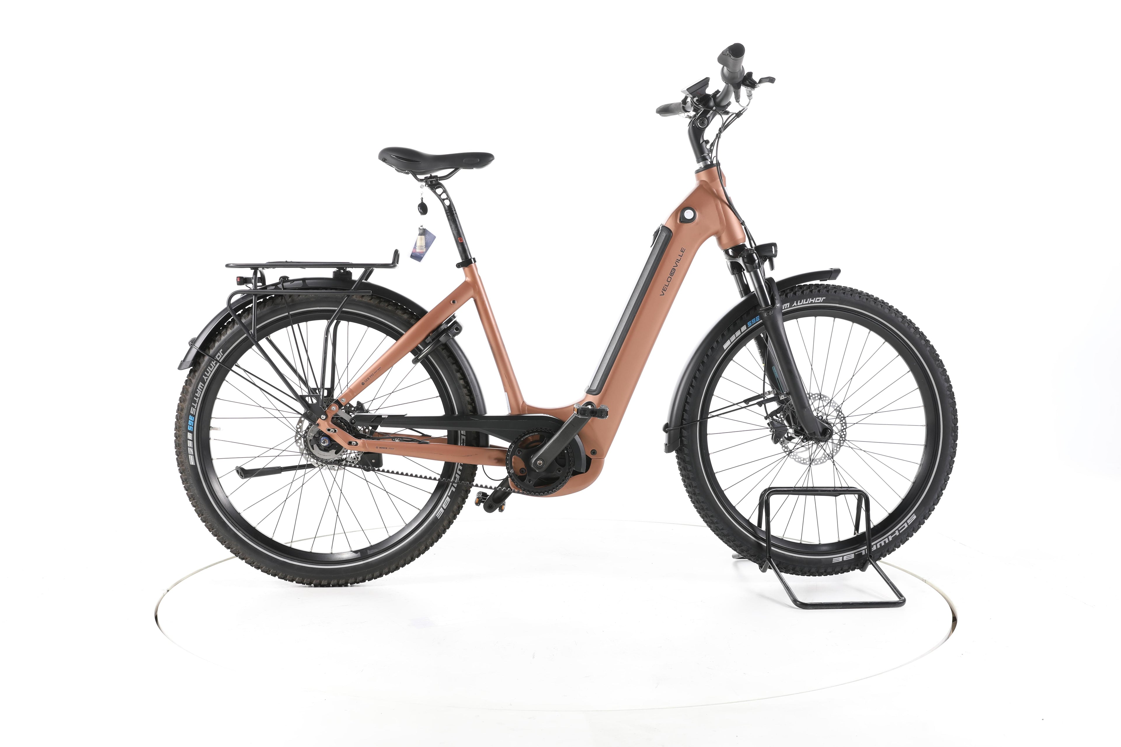 Velo de Ville SEB 990 Smart Range City E-Bike Tiefeinsteiger 2024 - Image 1
