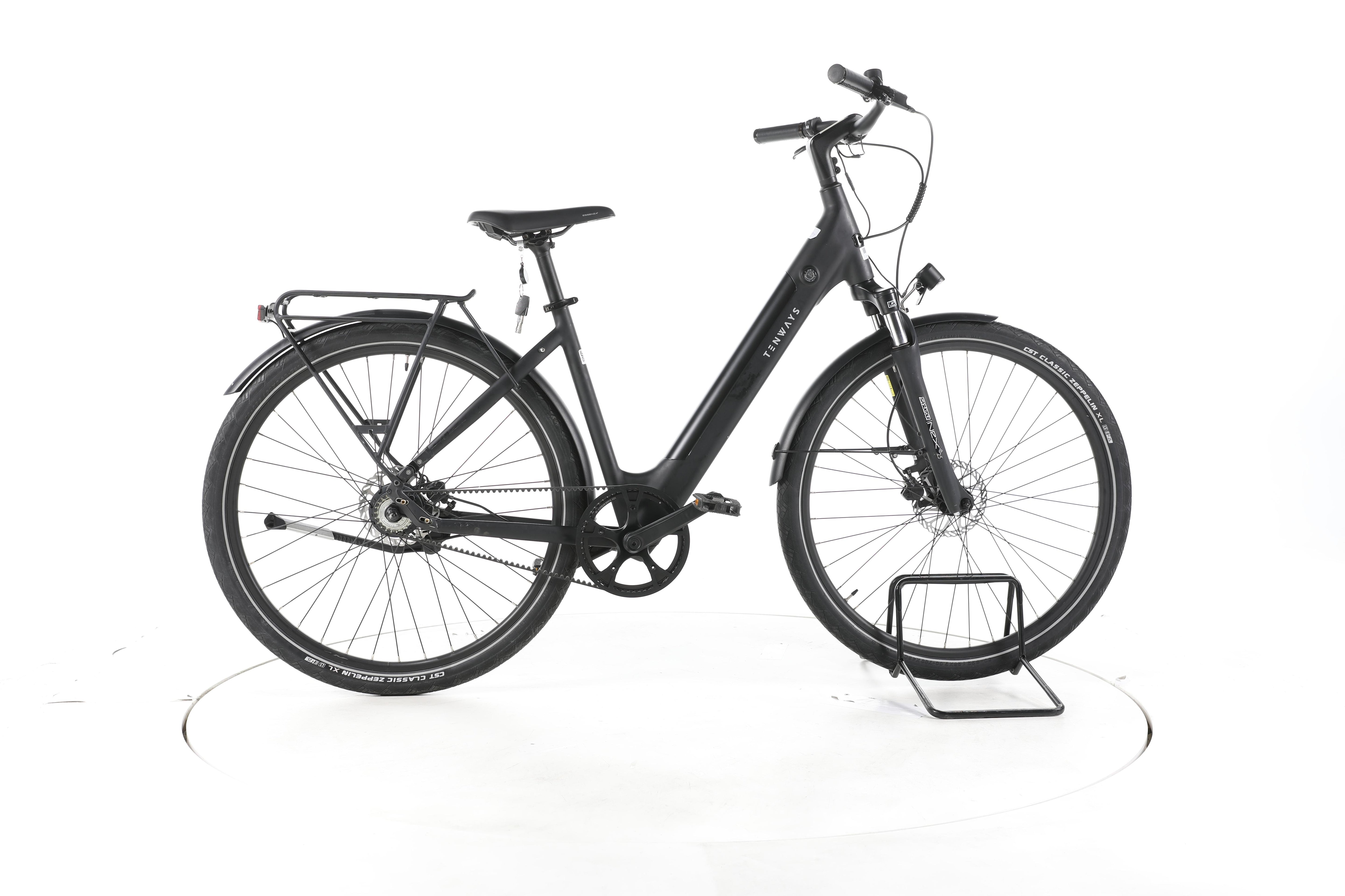 TENWAYS CGO800S City E-Bike Tiefeinsteiger - Image 1