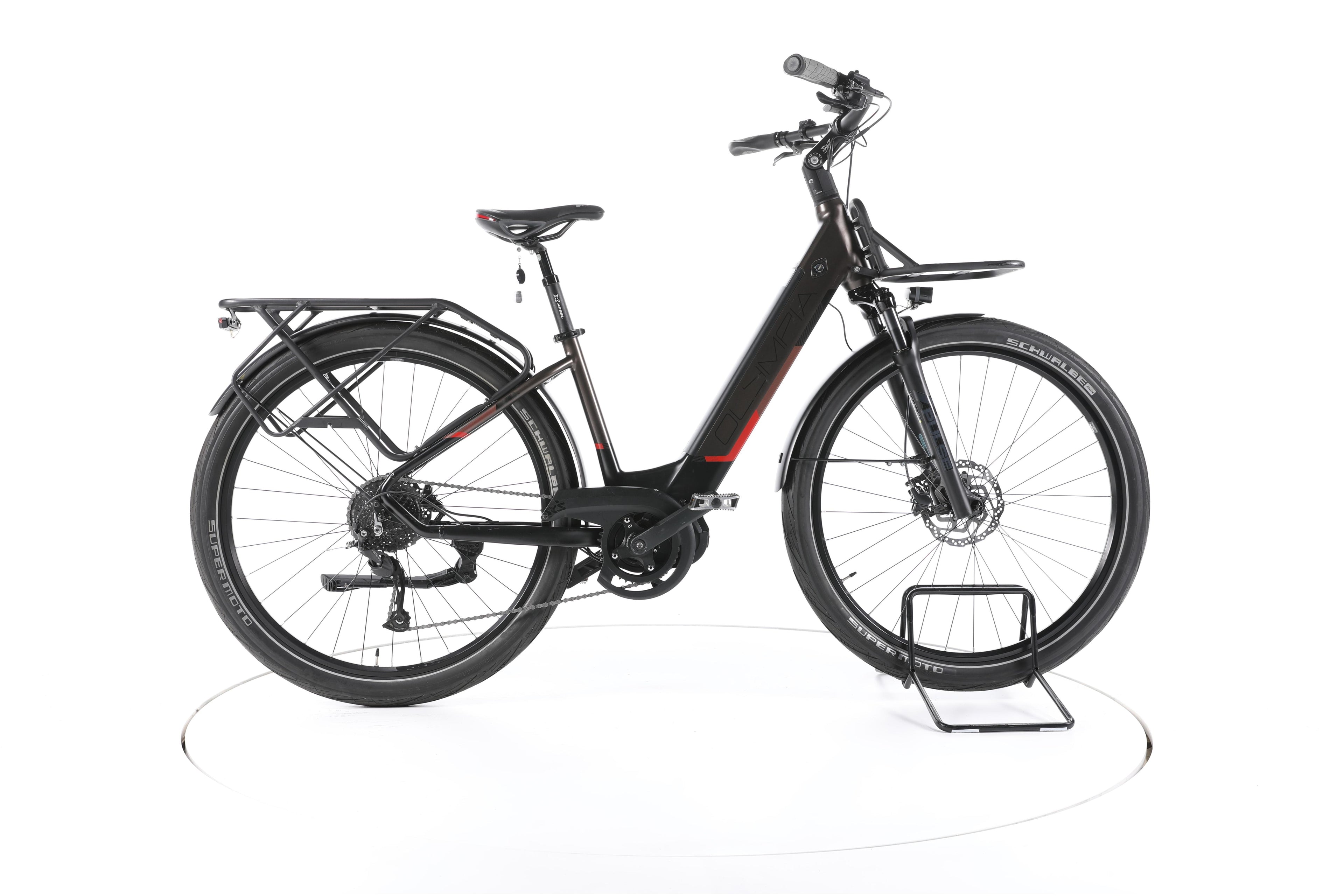 Olympia Super Magnum Trekking E-Bike Tiefeinsteiger 2023 - Image 1