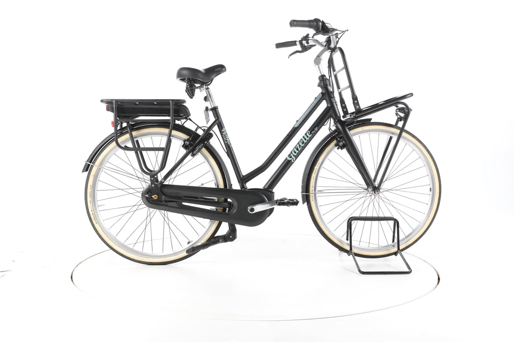 Gazelle Miss Grace C7+ HMB, schwarz-minz, 54cm City E-Bike Tiefeinsteiger - Image 1