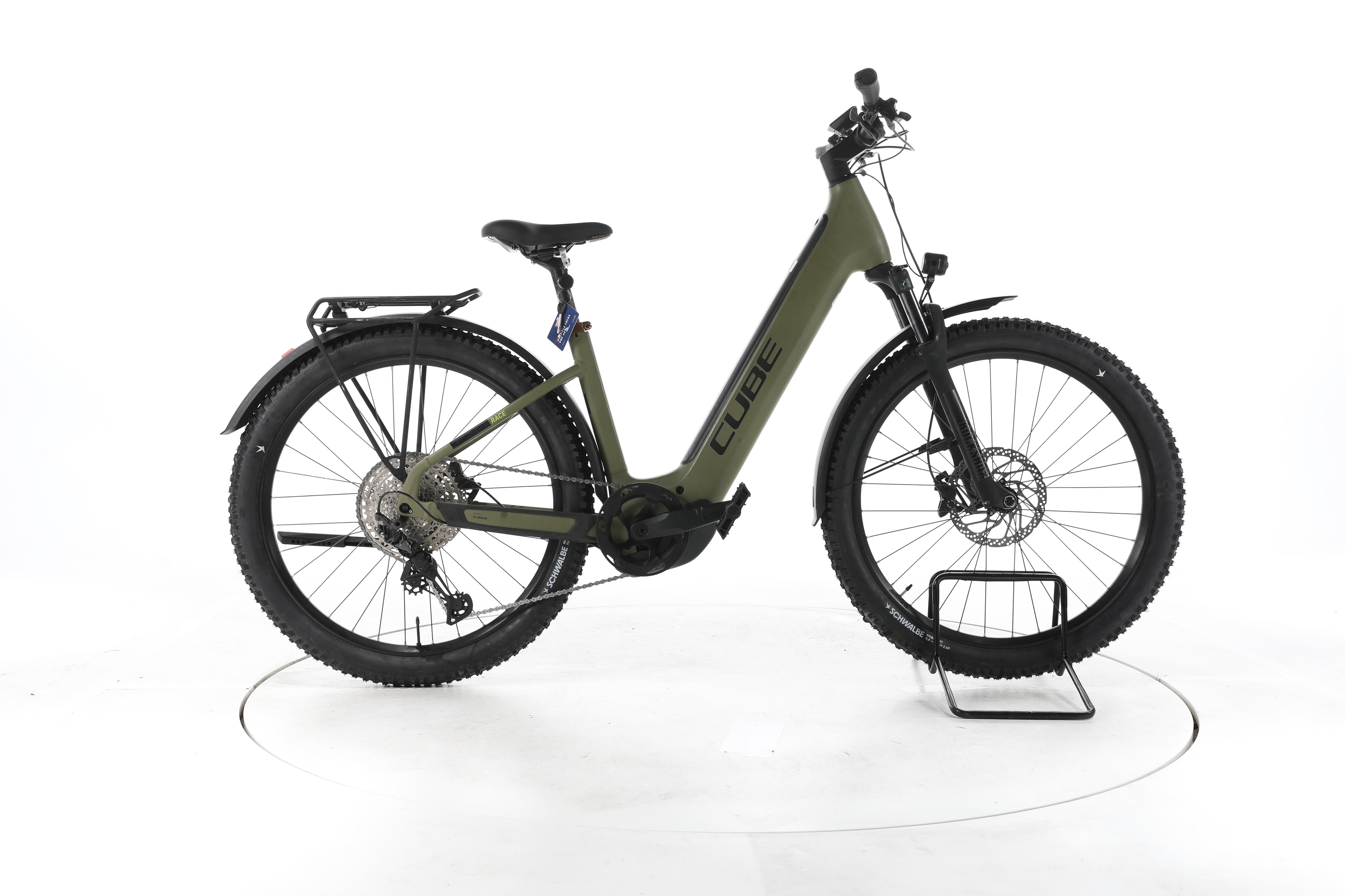 Cube Reaction Hybrid Race Trekking E-Bike Tiefeinsteiger - Image 1