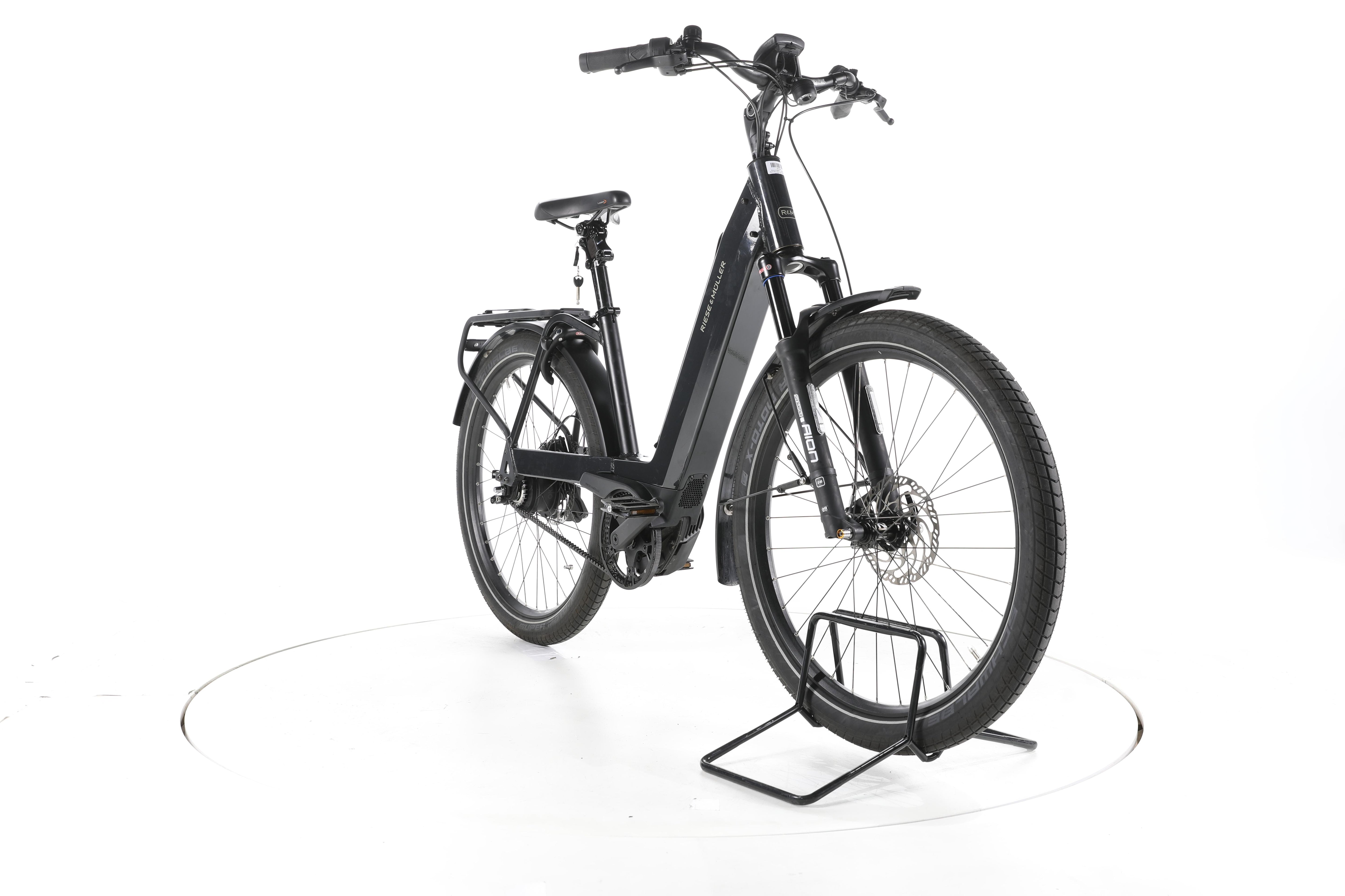 Riese & Müller Nevo GT vario, Grau/lunar grey metallic, 47 City E-Bike Tiefeinsteiger - Image 3