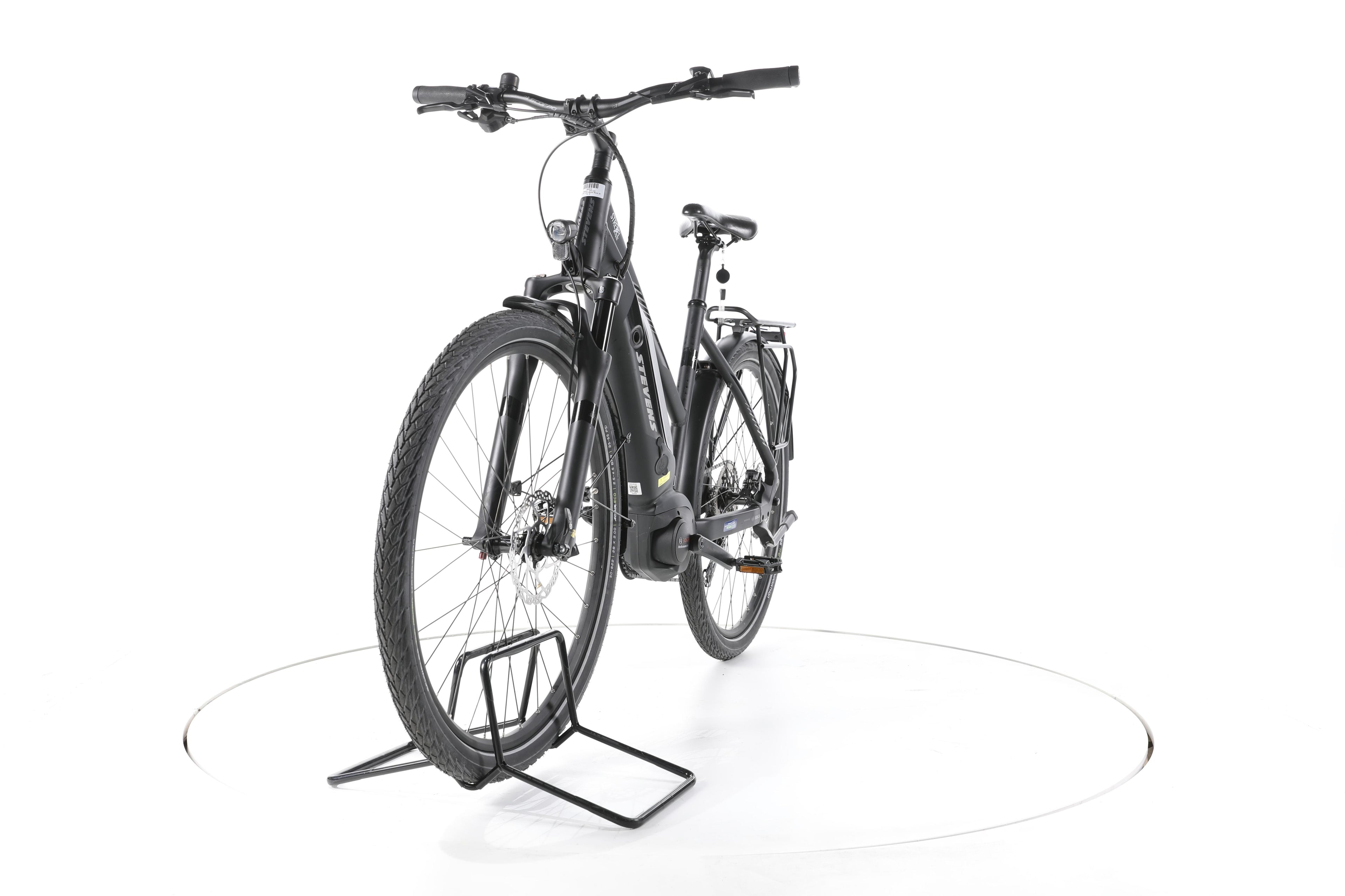 Stevens E-6X Tour Lady, Stealth Black, 50 Trekking E-Bike - Image 5