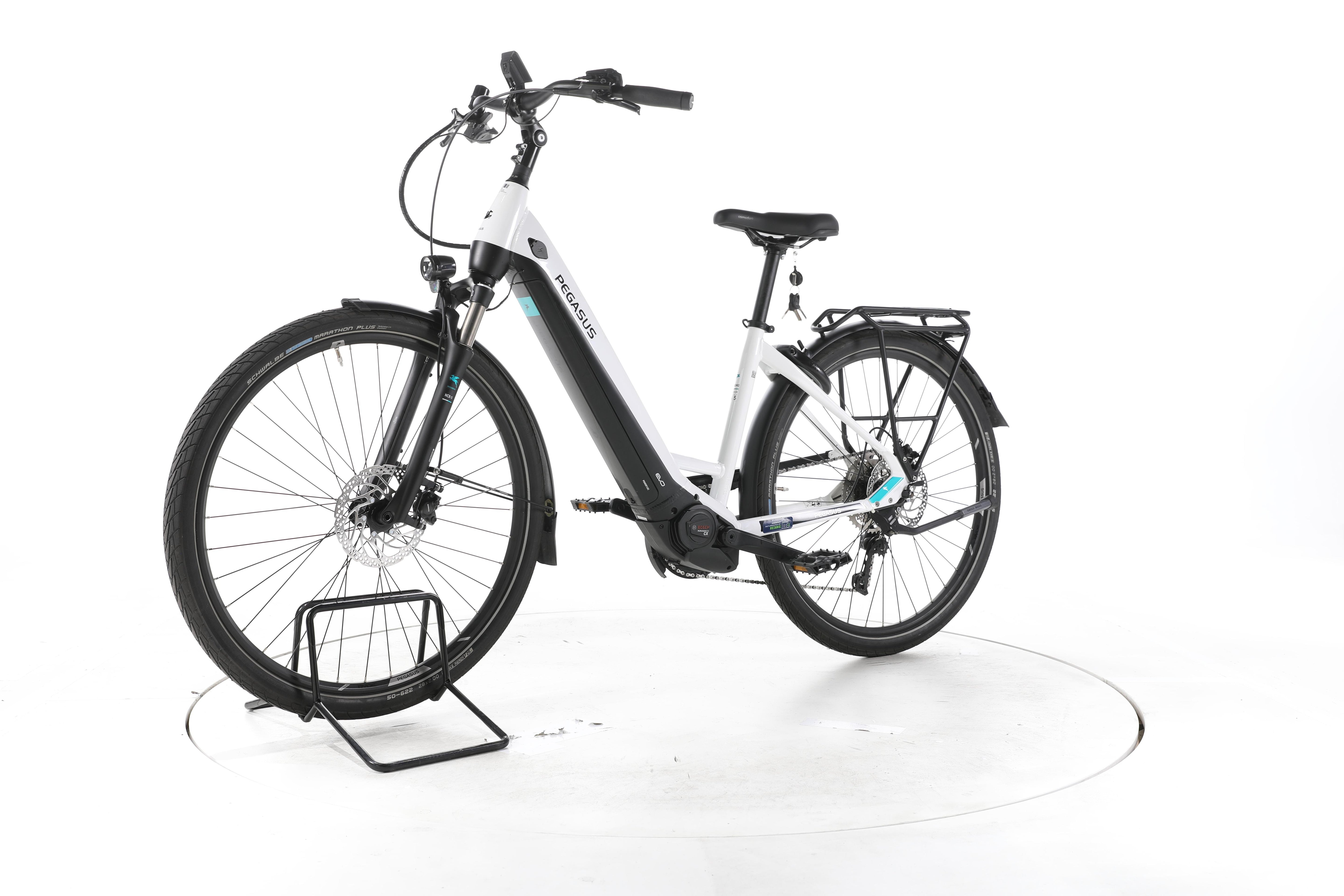 Pegasus Premio Evo 10 Lite ,white,45 Trekking E-Bike Tiefeinsteiger - Image 6