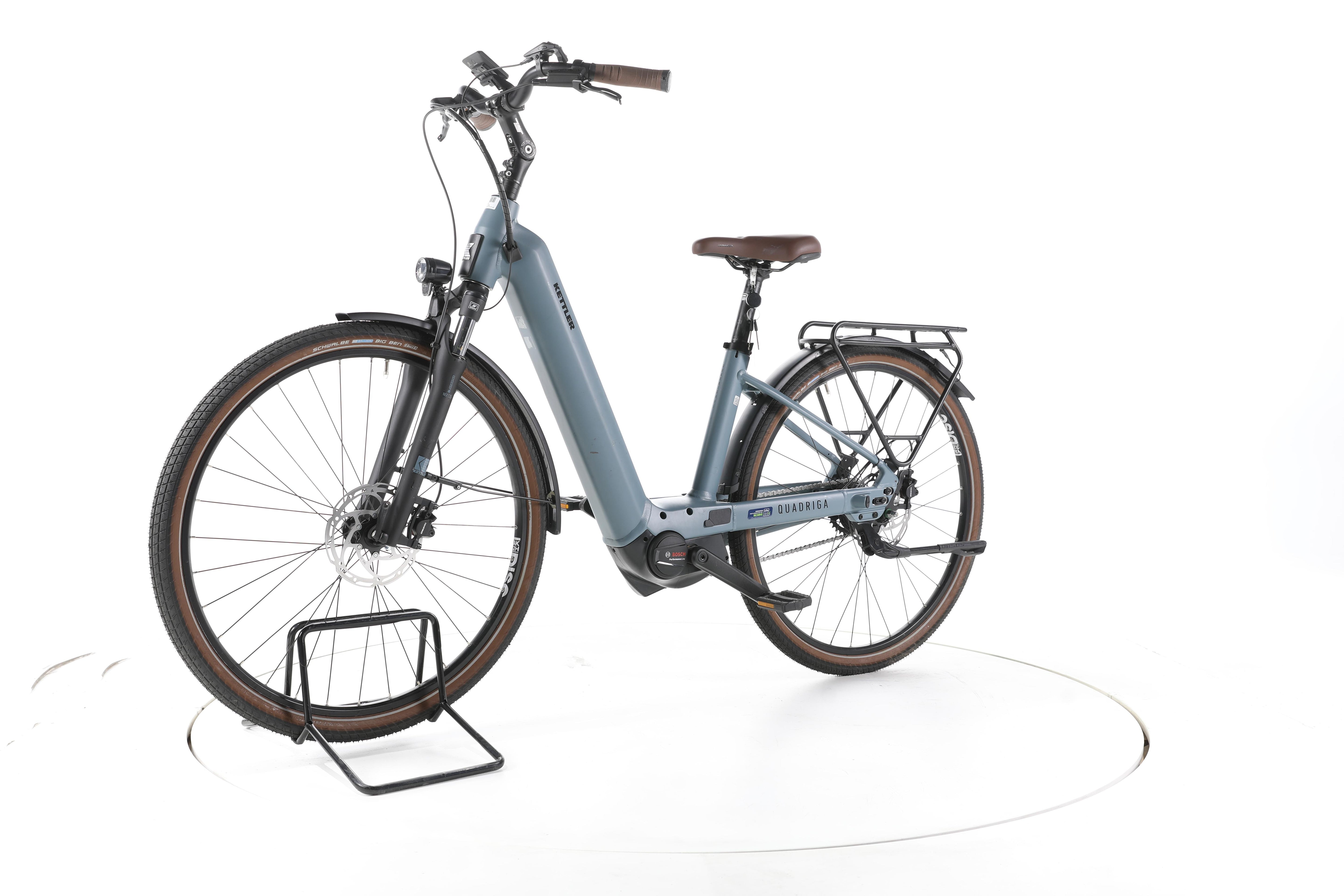 Kettler Quadriga P5 FL, BLAU, 43 cm City E-Bike Tiefeinsteiger - Image 6