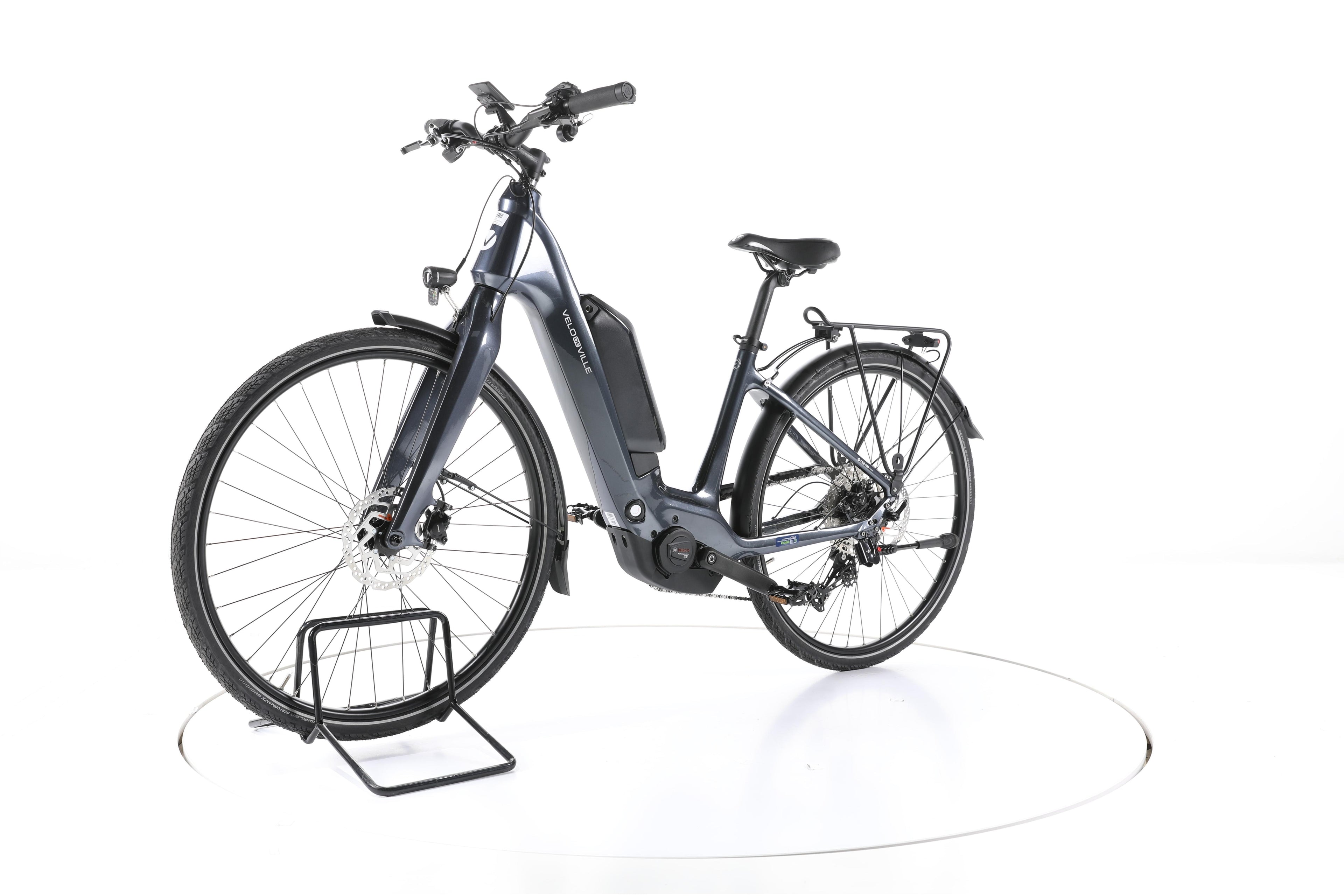 Velo de Ville CEB 900 Carbon Smart Trekking E-Bike Tiefeinsteiger Carbon 2024 - Image 6