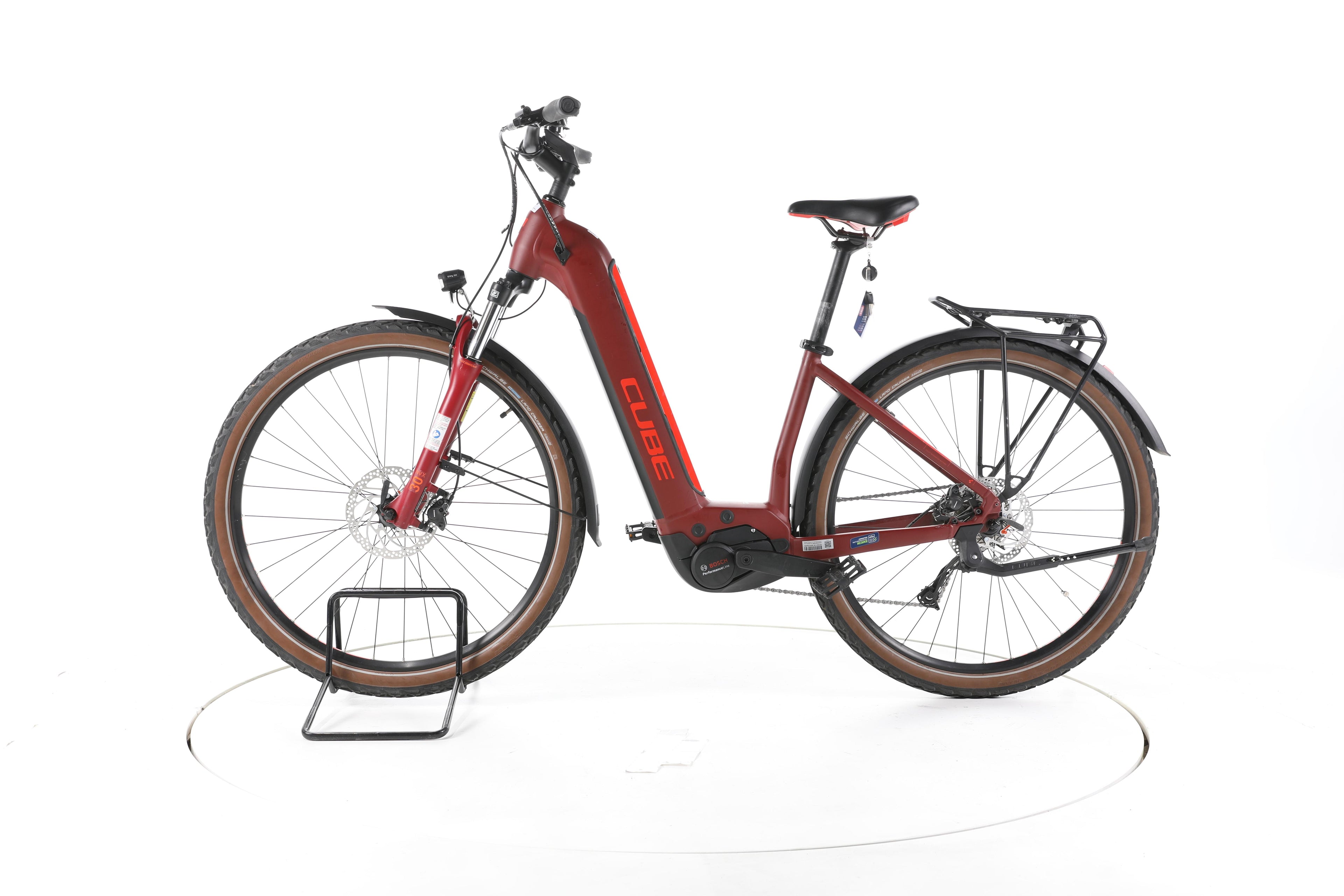 Cube Nuride Hybrid Performance Allroad Trekking E-Bike Tiefeinsteiger - Image 7