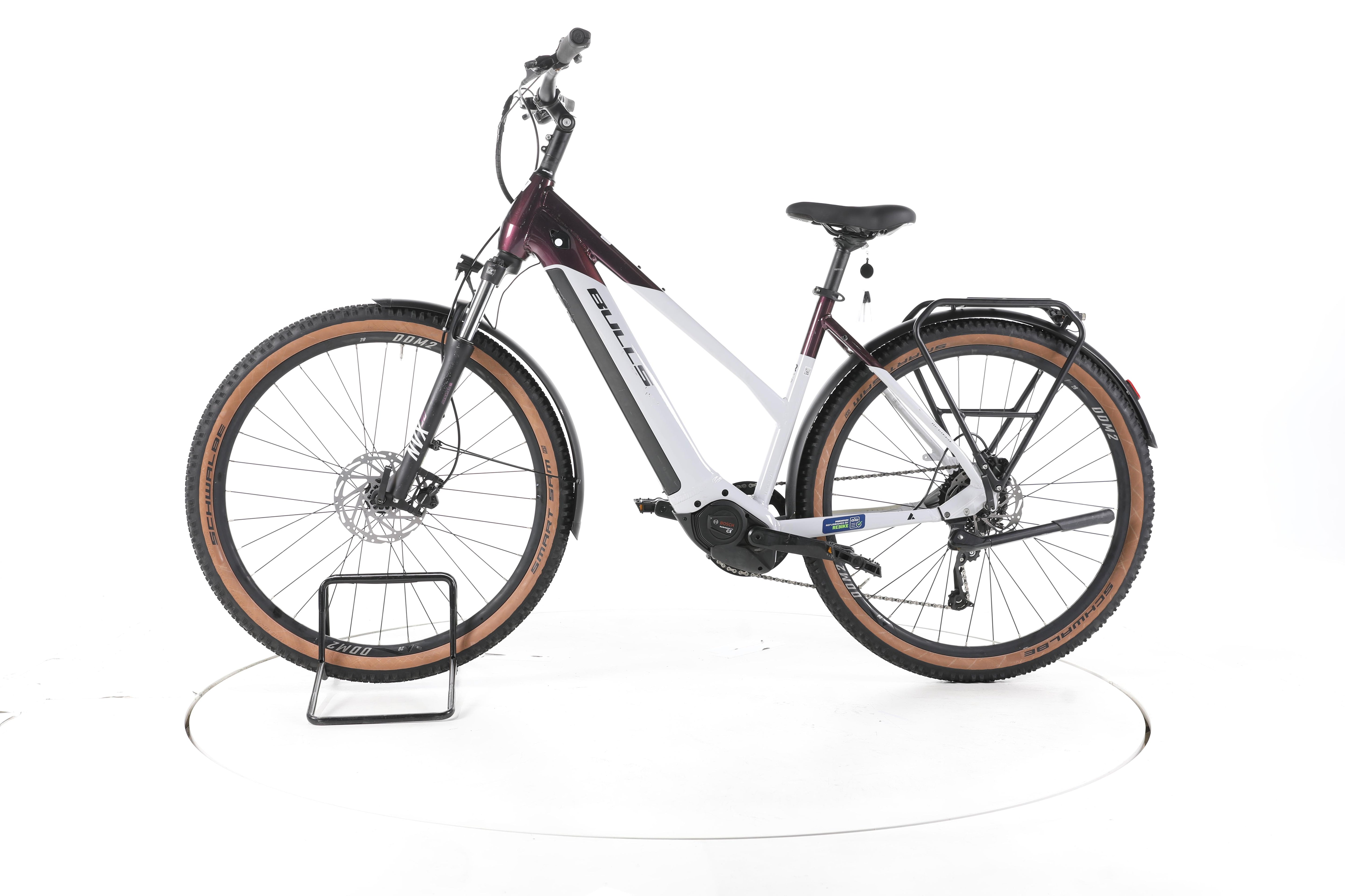Bulls Cross EVO,berry /gray,50 Trekking E-Bike - Image 7