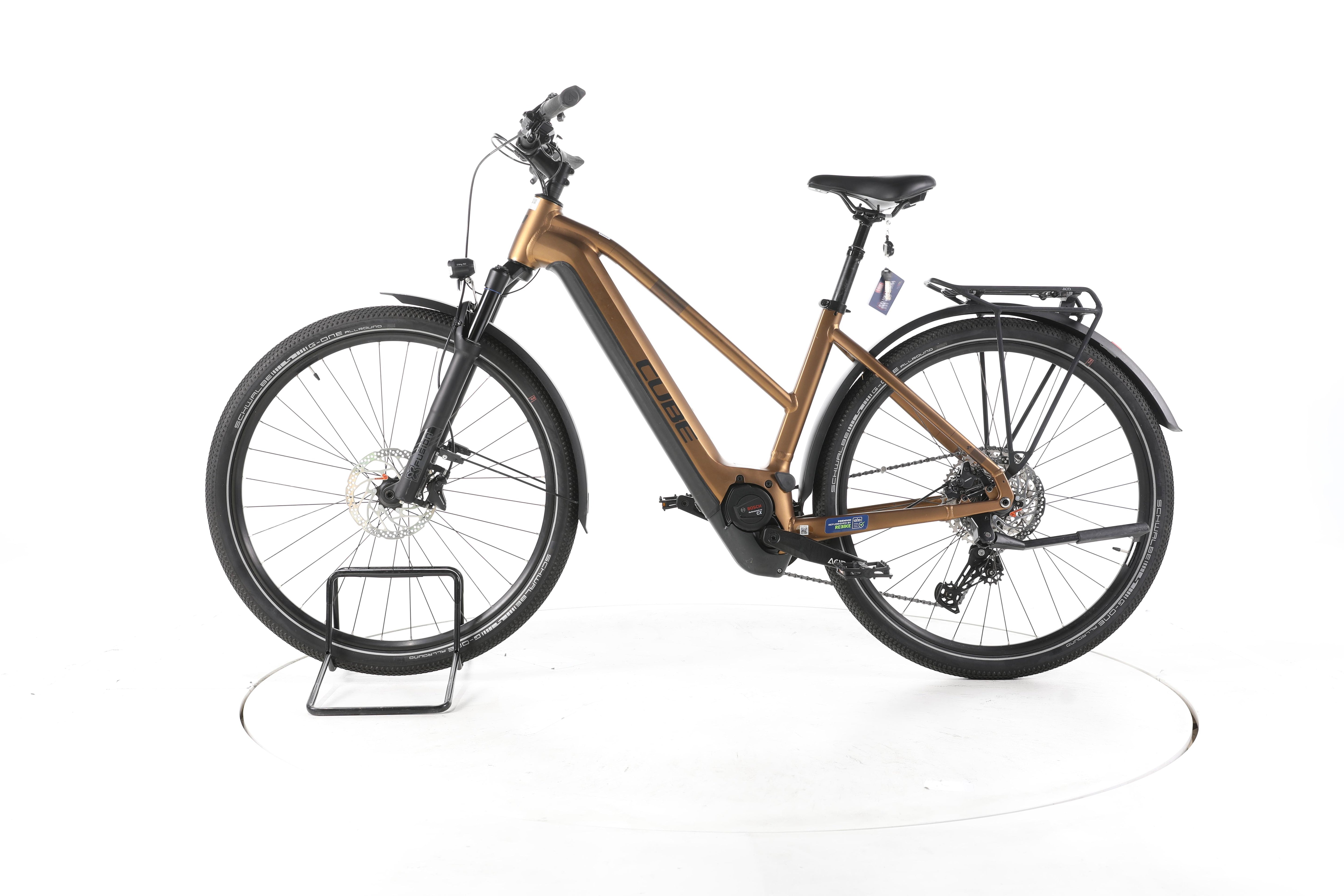 Cube Nuride Hybrid EXC Trekking E-Bike - Image 7