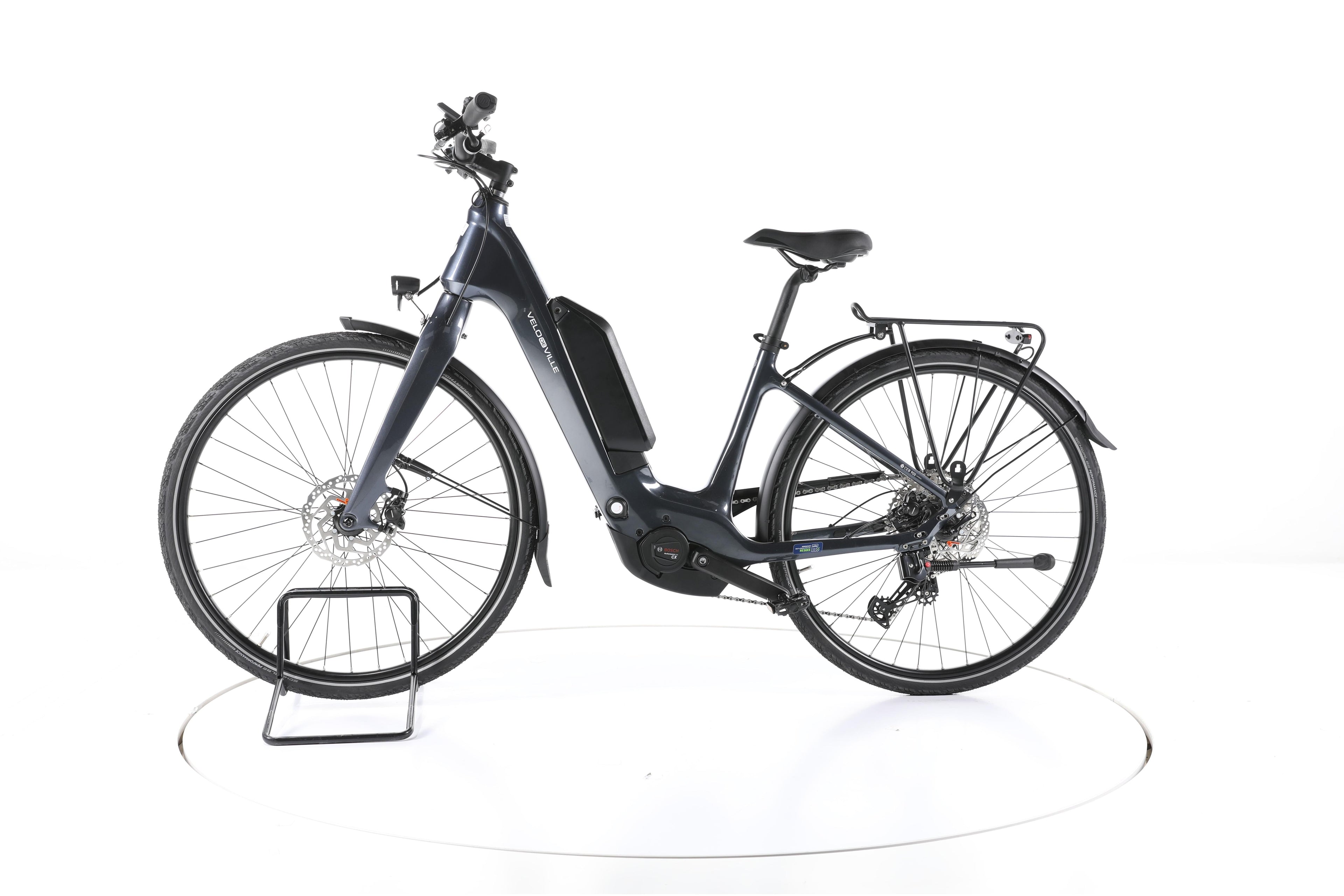 Velo de Ville CEB 900 Carbon Smart Trekking E-Bike Tiefeinsteiger Carbon 2024 - Image 7