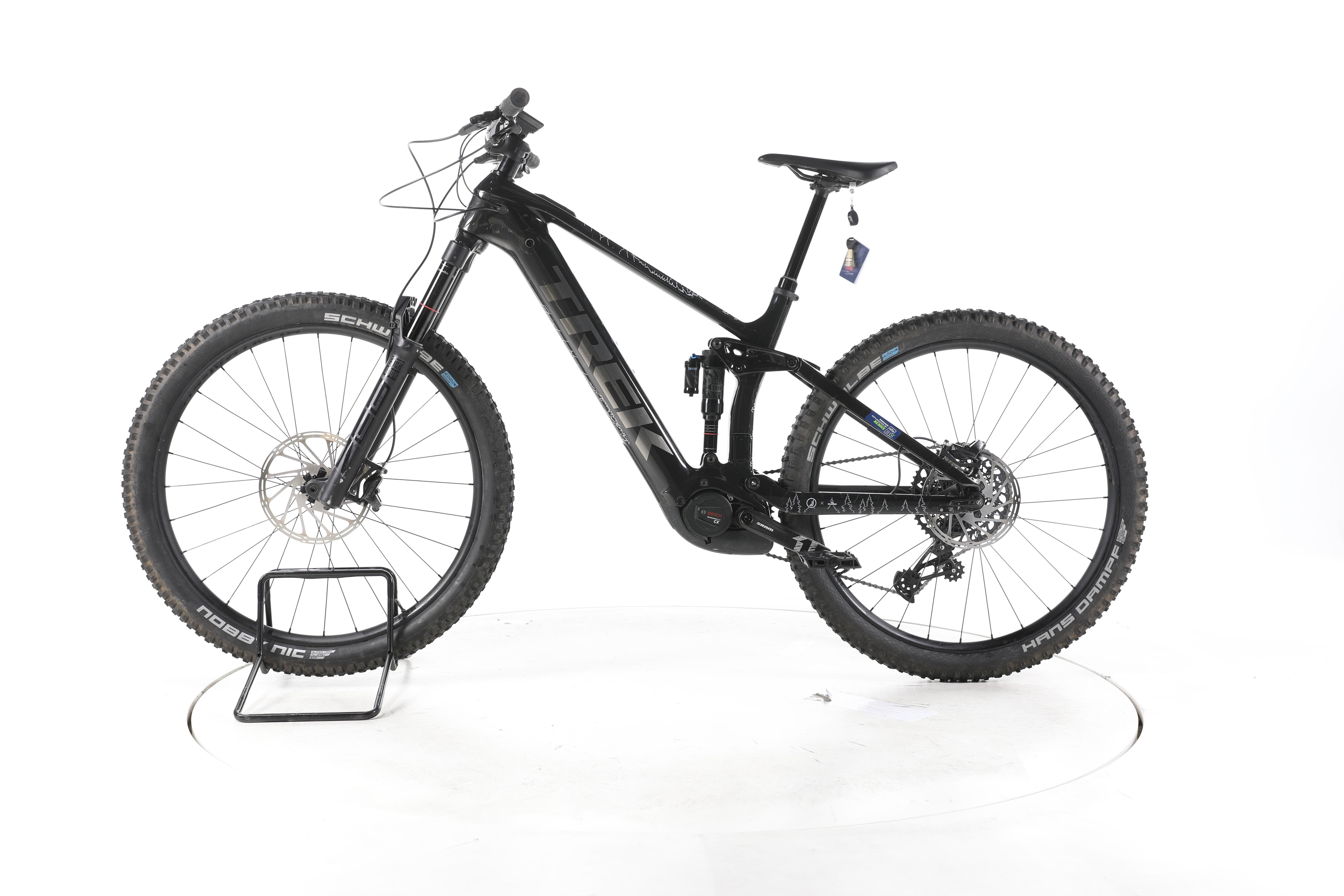 Trek Rail 9.8 XT Gen 4 E-Bike Fully Carbon 2024 - Image 7