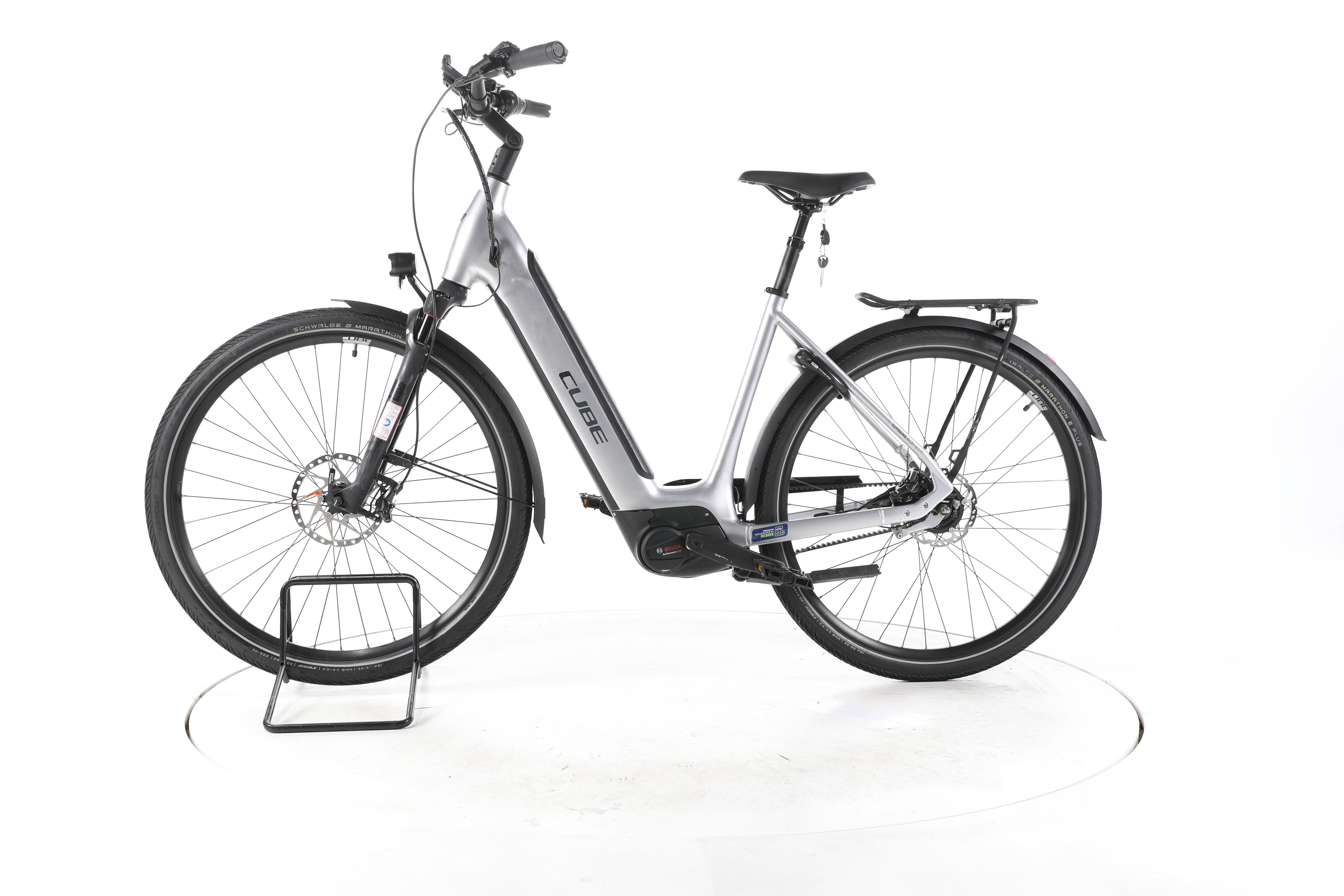 Cube Supreme RT Hybrid SLX City E-Bike Tiefeinsteiger - Image 7
