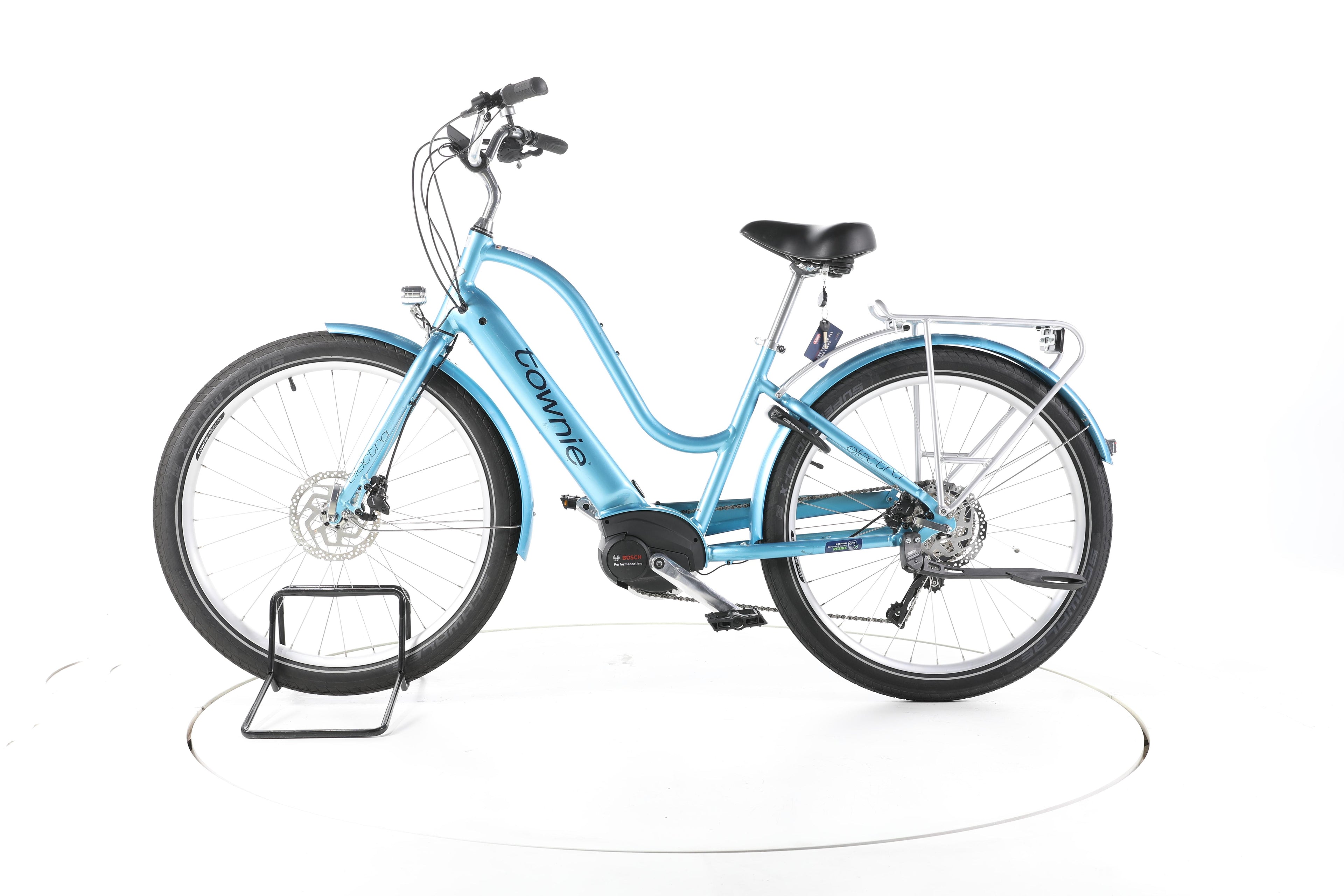 Electra Bicycle Townie Path Go! 10D EQ Trekking E-Bike - Image 7