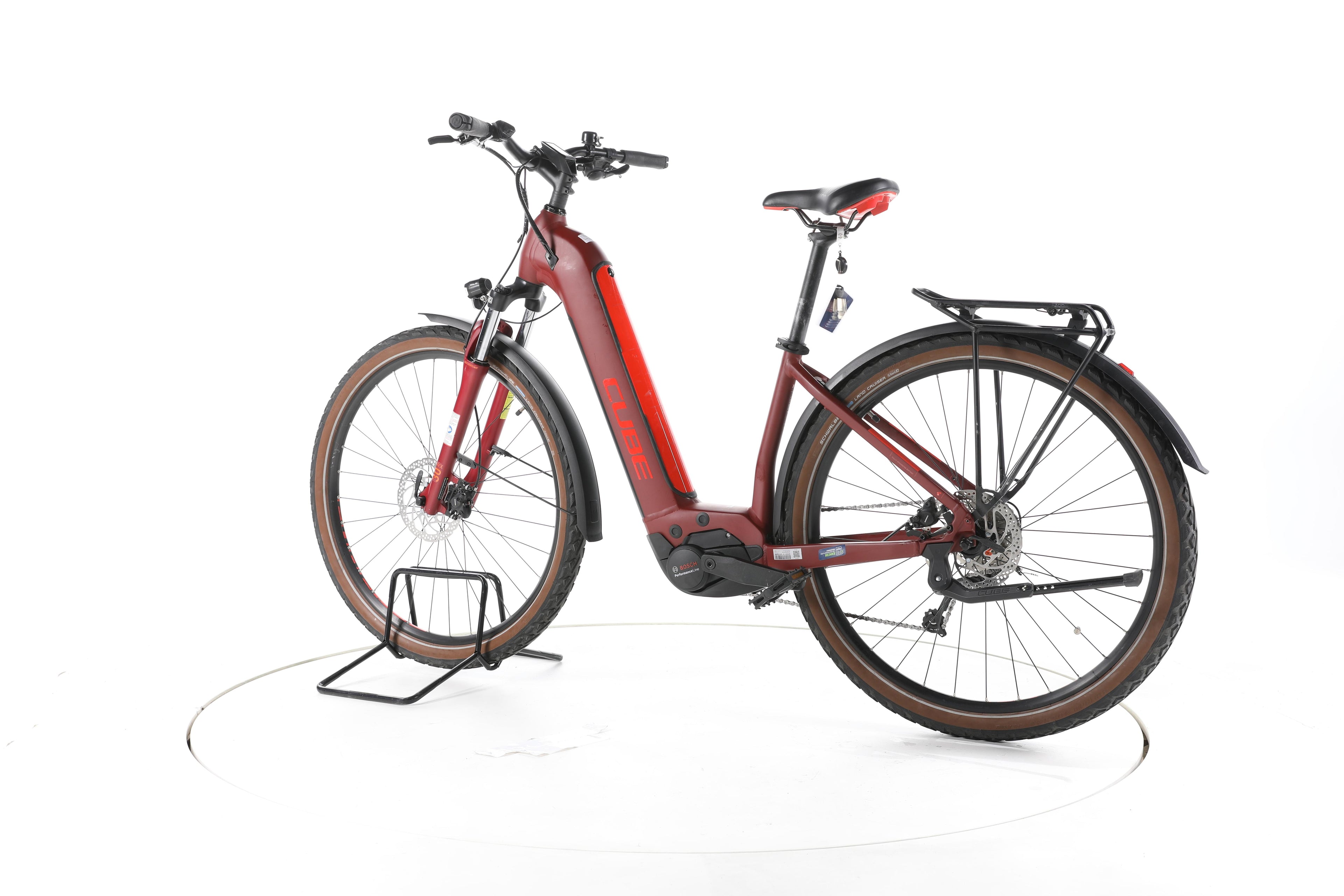 Cube Nuride Hybrid Performance Allroad Trekking E-Bike Tiefeinsteiger - Image 8