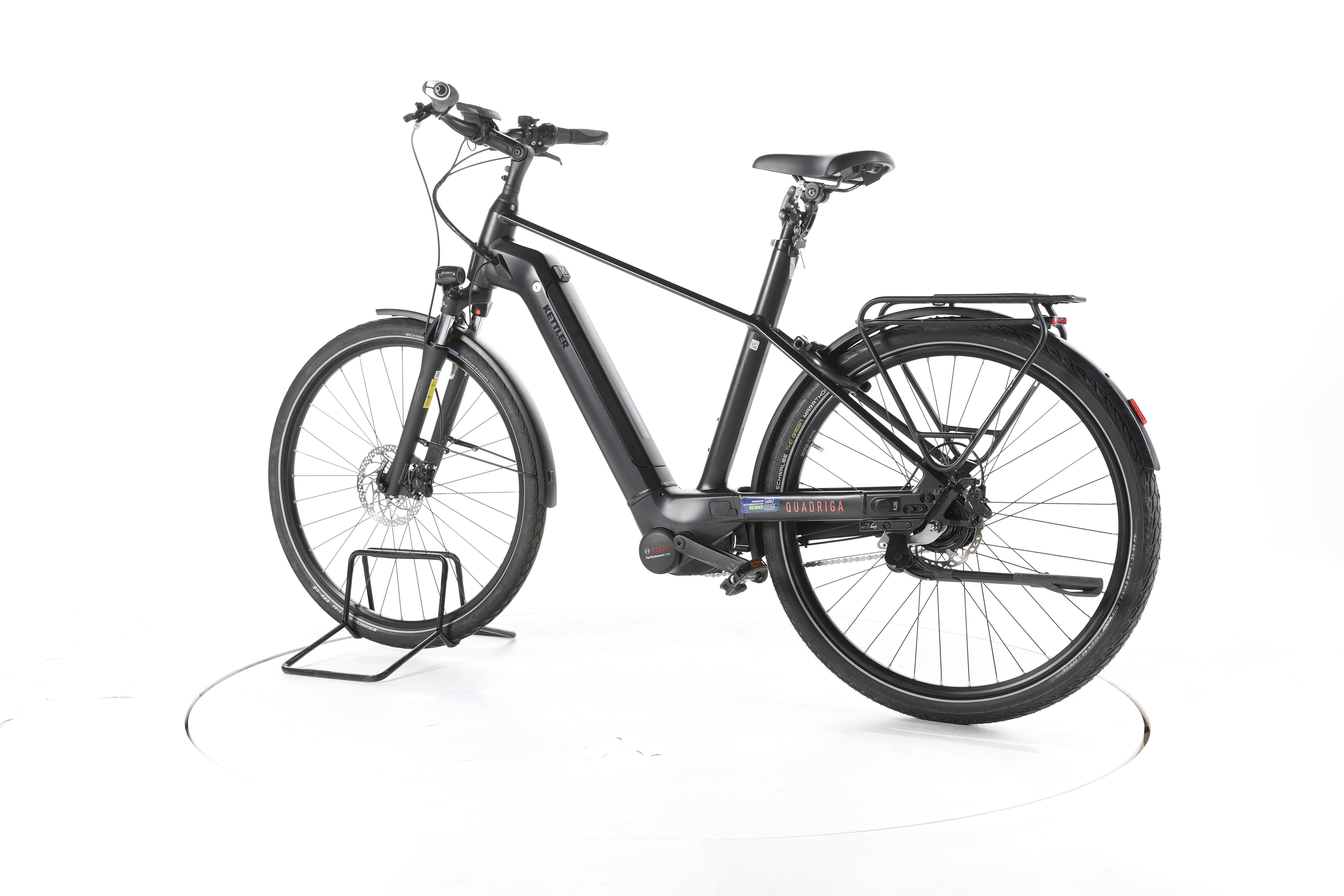 Kettler Quadriga P5 RT, Schwarz, 60 City E-Bike - Image 8