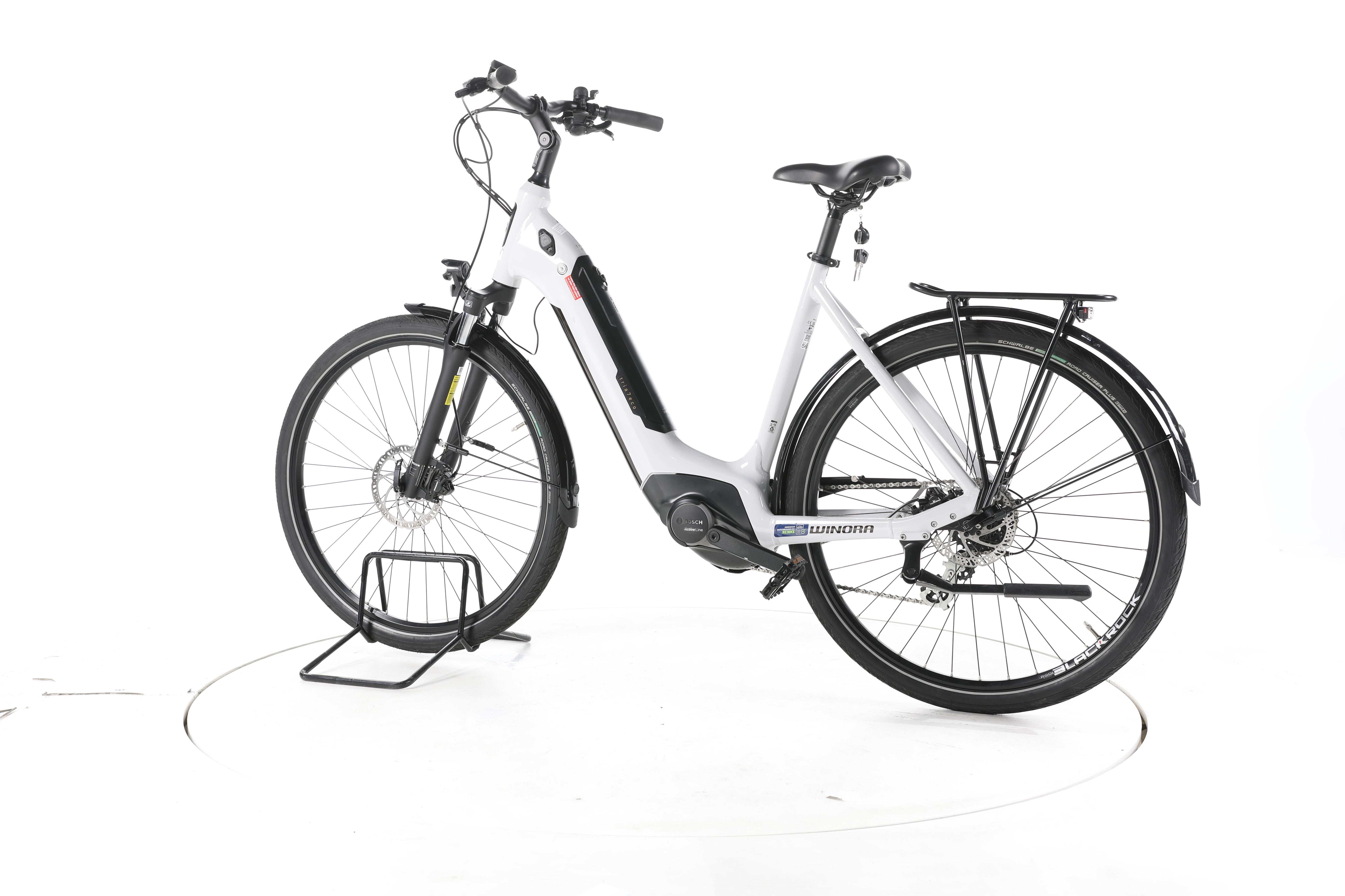 Winora Tria 7 eco Trekking E-Bike Tiefeinsteiger - Image 8