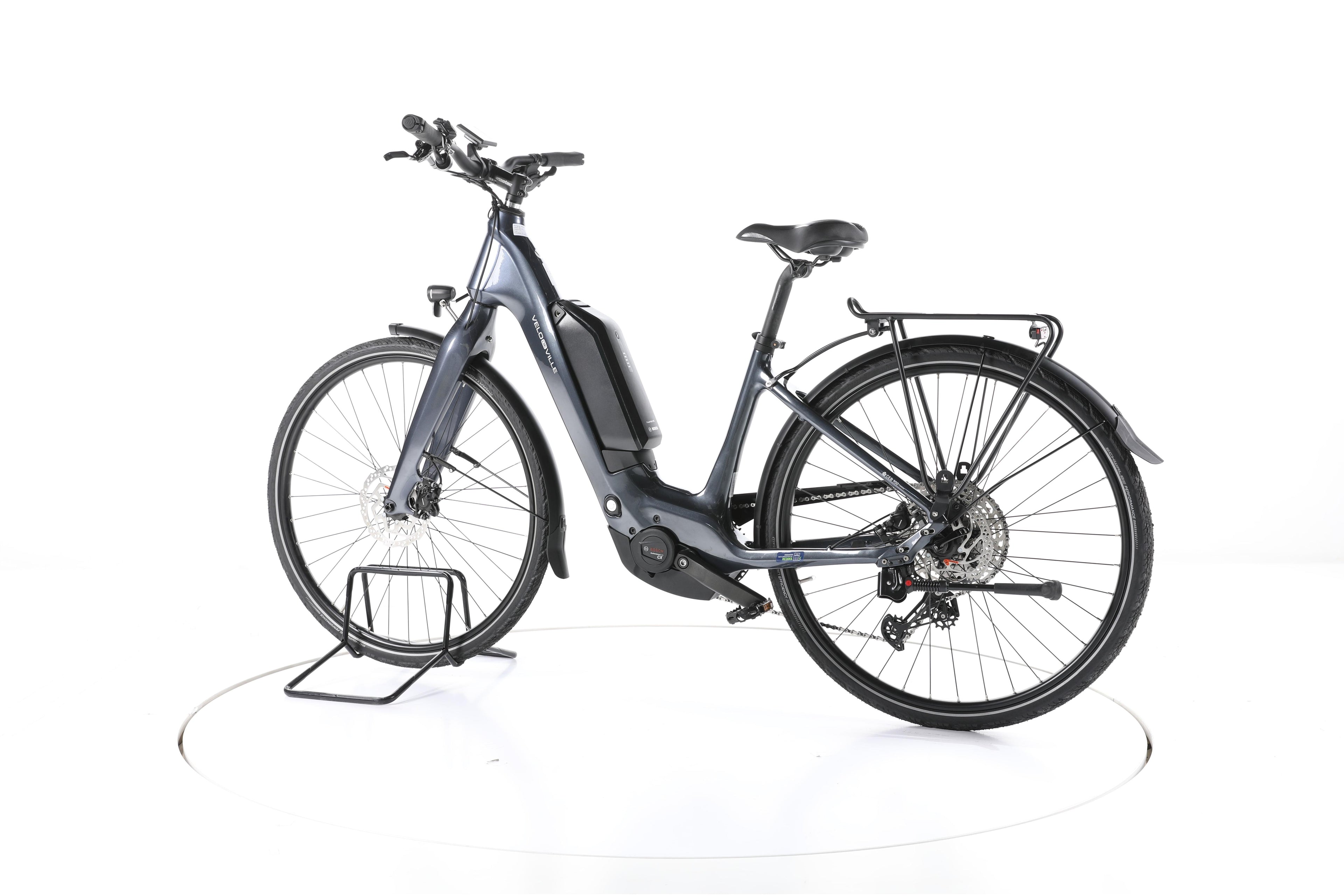 Velo de Ville CEB 900 Carbon Smart Trekking E-Bike Tiefeinsteiger Carbon 2024 - Image 8