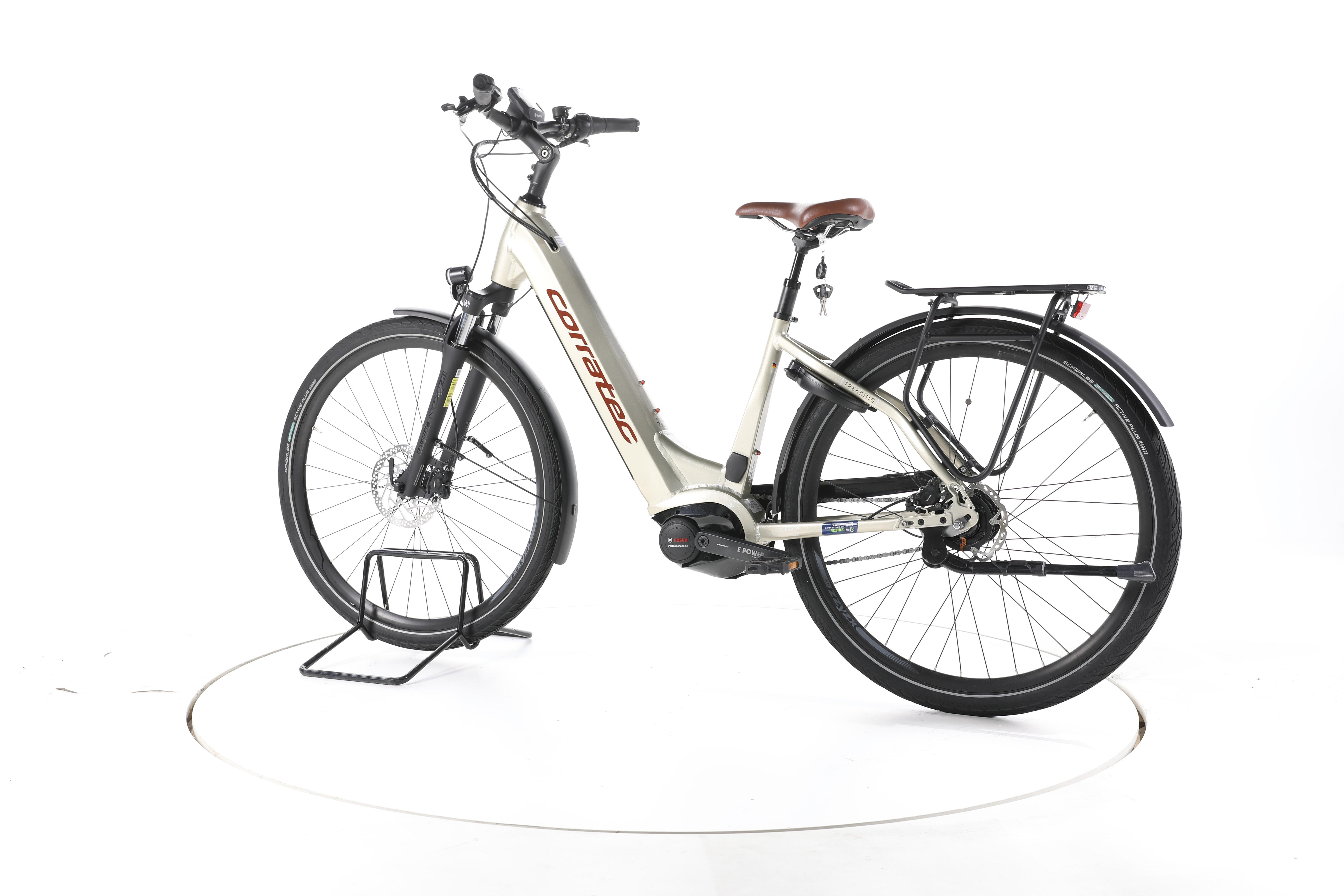 Corratec E-Power Trekking 28 P6 City E-Bike Tiefeinsteiger - Image 8