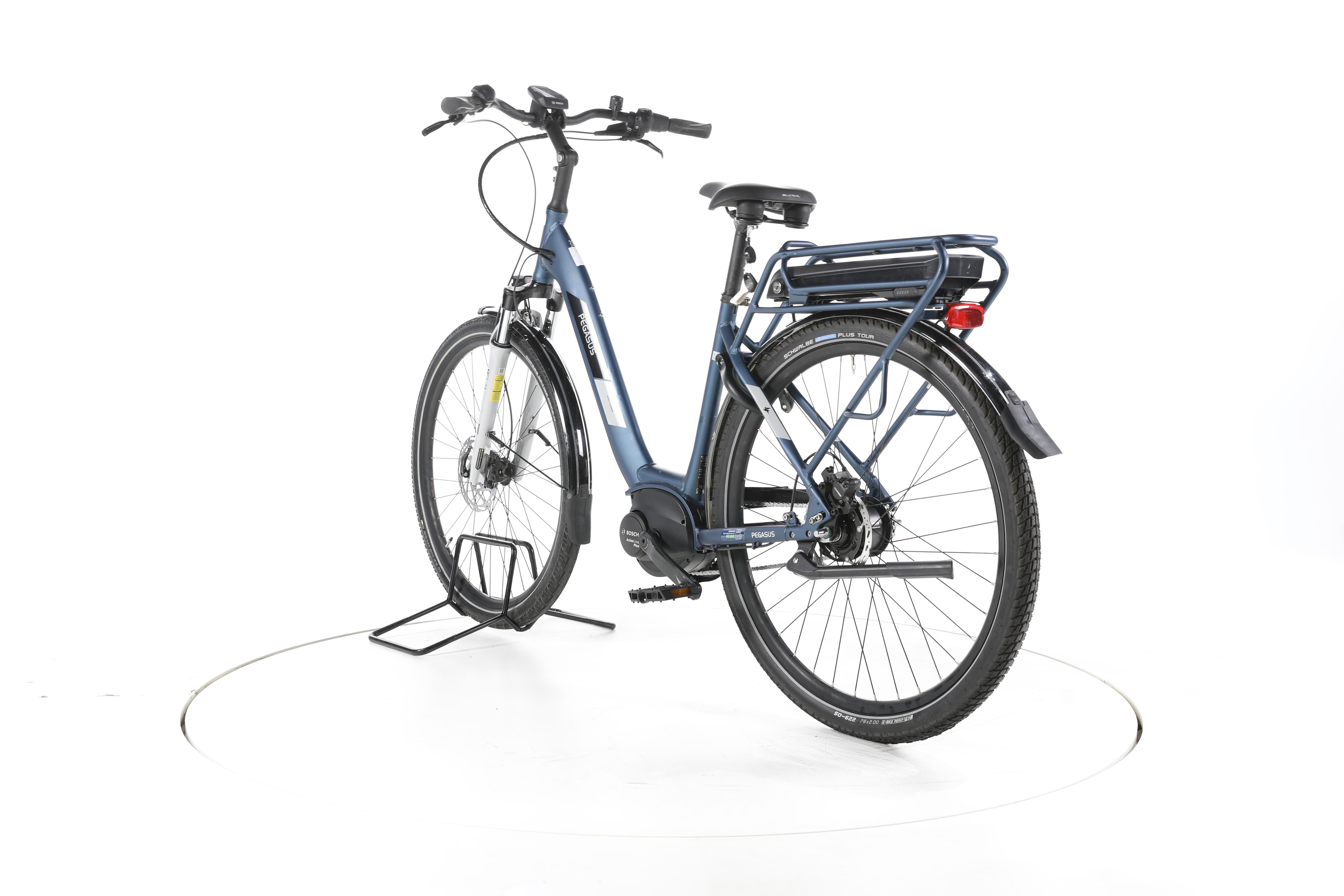 Pegasus SoleroE8 Er28 bl RH-M  GA, blau, 28 City E-Bike Tiefeinsteiger - Image 9