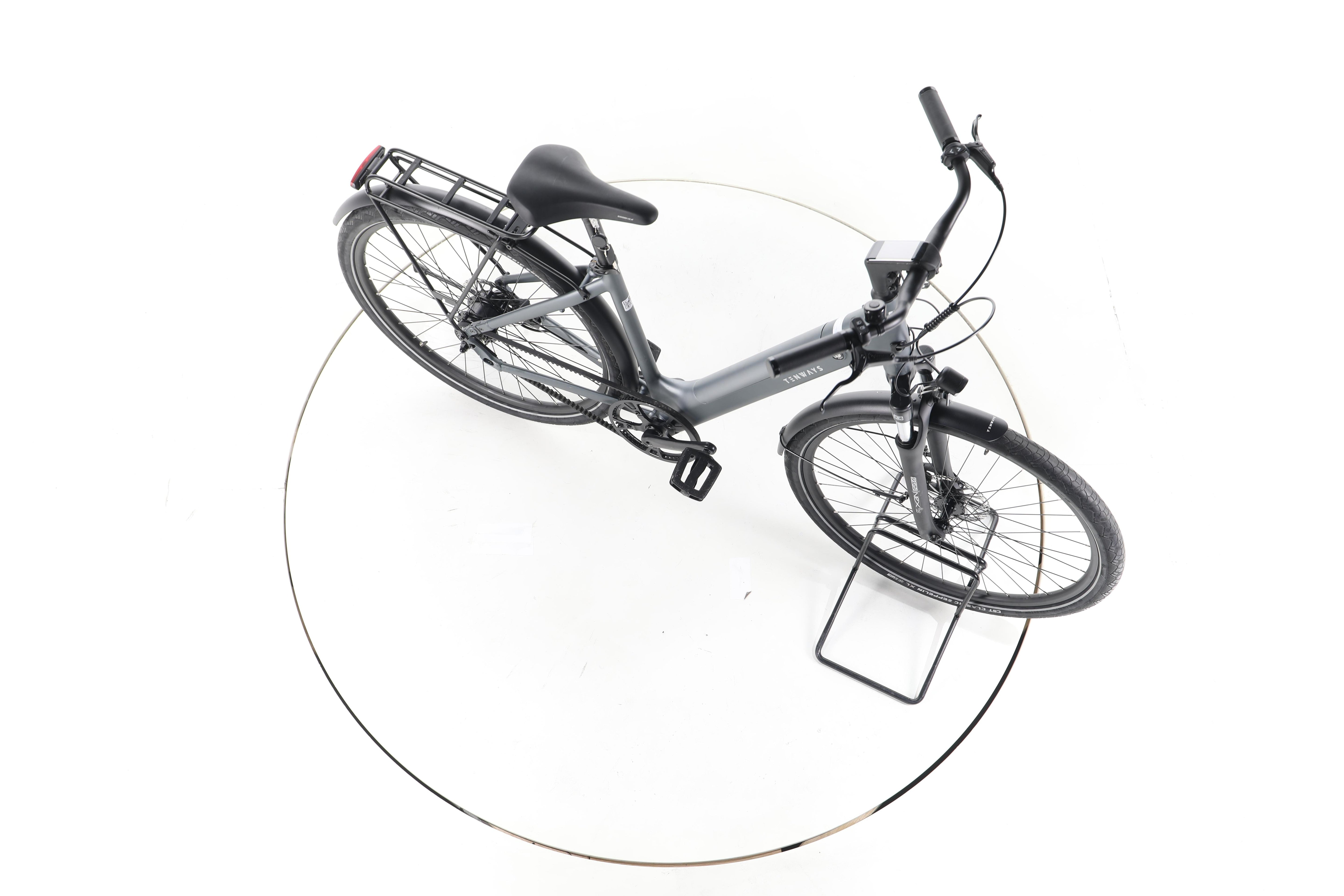 TENWAYS CGO800S City E-Bike Tiefeinsteiger - Image 14