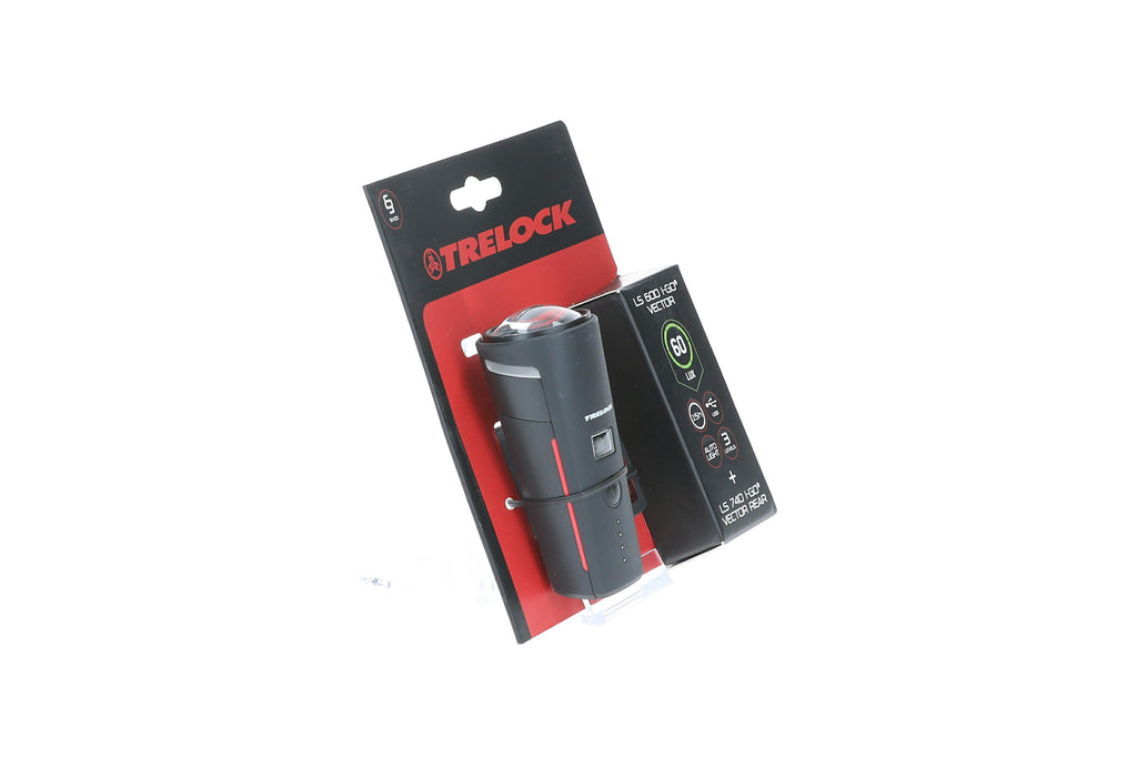 Trelock LS 600 I-Go 60 Lux Vector + LS 740 Set